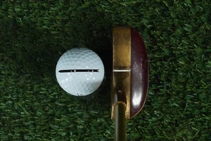VINTAGE MATZIE PORPOISE VELVET-TOUCH MID-MALLET PUTTER 35” GOLD SHAFT LAMKIN  RH - Picture 1 of 8