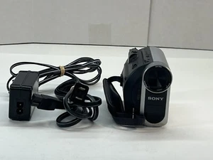 Sony DCR-HC52 Silver MiniDV HandyCam Camcorder TESTED WORKING - Picture 1 of 12