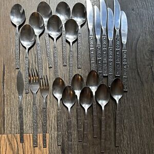 Spring Fever 24 Flatware Northland MCM Replacements Stainless Steel Korea