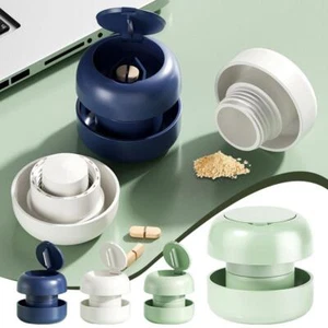 Portable Pill Cutter, Divider and Grinder Pill Cutter Vitamin and Pill Crus A6Y1 - Picture 1 of 22