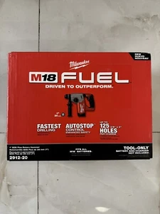 Milwaukee M18 FUEL 2912-20 Brushless Cordless 1 in. SDS-Plus Rotary Hammer - NIB - Picture 1 of 2