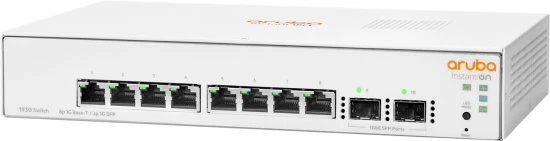 HPE Aruba Instant On 1930 8-Port Gigabit 2 SFP 1GbE Ports Network Switch JL680A - Image 1 of 2
