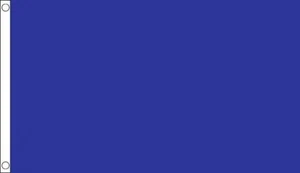 3' x 2' BLUE FLAG Blank Plain Colour Solid Coloured WE DO NOT PRINT - Picture 1 of 1