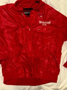 Vintage FORD MOTORCRAFT RED JACKET - Picture 1 of 5