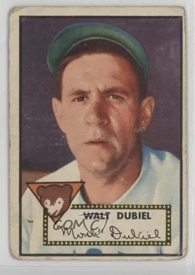 1952 Topps Walt Dubiel (White Back) #164 - Image 1 of 2