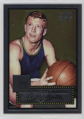 2005-06 Topps 1952 Style Chrome /499 Mickey Mantle #7 HOF - Image 1 of 2