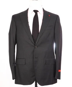 $3,995 ISAIA - Gray "AQUASPIDER" *CLOSET STAPLE* Coral Pin Suit -40R - Picture 1 of 15