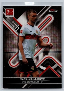 2021-22 Topps Finest Bundesliga Black Refractor /199 #136 Sasa Kalajdzic - Picture 1 of 2