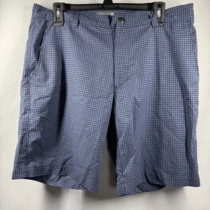 Peter Millar Crown Sport Shorts Herren 33 Gingham Performance Golf leicht - Bild 1 von 8