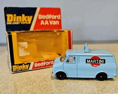 vintage DINKY TOYS 412 John Gay 'Martini' VAN  Excellent Boxed 1978 excellent  — 第 1/4 张图片