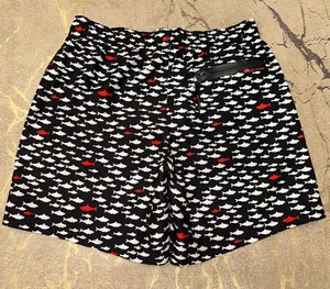 Sundek S Shark Beach Elastic Swim Board Shorts Trunks Bath Suit Size S 31 32 - Picture 1 of 9
