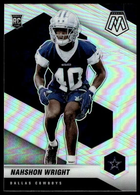 2021 Panini Mosaic #349 Nahshon Wright Prizm - Image 1 of 2