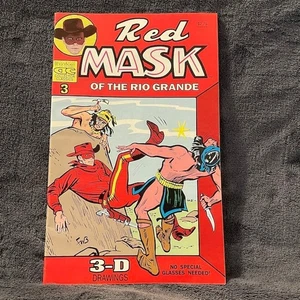 Red Mask of the Rio Grande Comic Book AC Collector Classics Western 3D 1992 - Picture 1 of 6