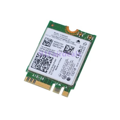 Intel Dual Band WLAN Network CARD 3165NGW For Lenovo M700 M900 M600 433Mbps BT - Image 1 of 4