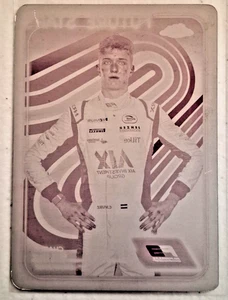 2024 Topps Chrome Formula 1 Charlie Wurz#58 Magenta Printing Plate F3 1/1 RC - Picture 1 of 2