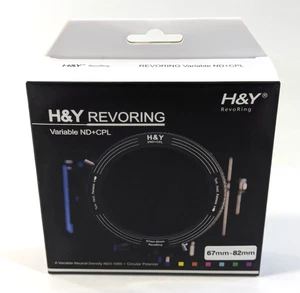 H&Y RevoRing Variable ND3+1000 CPL 67-82mm Polarizer Filter OPEN BOX - Picture 1 of 9