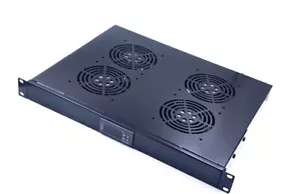 Raising Electronics Rack Mount Digital Server Fan Cooling System With 4 Fans 1U - Picture 1 of 6
