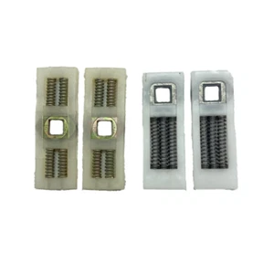 Casetes de resorte para manijas de puertas Upvc 1 par - Imagen 1 de 3