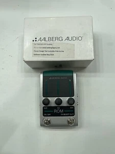Aalberg Audio ROM RO-1 Stereo Digital Reverb Guitar Effect Pedal + Original Box - Imagen 1 de 7