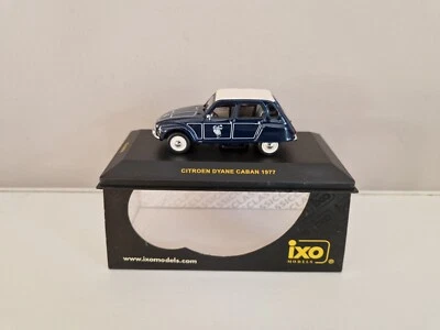 IXO 1/43 Citroen Dyane Caban - Blu scuro - 1977 - CLC078 - Immagine 1 di 4