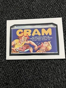 wacky packages 1986 Cram - Picture 1 of 2