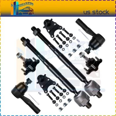 Set Of 8 Fit For 2006 2007 Chevrolet Colorado Front Tie Rod Ends Ball Joint Foto 1 de 4