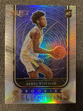 2020-21 Panini Select JAMES WISEMAN Rookie Selections insert card Silver