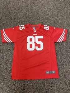 Nike Vernon Davis #85 San Francisco 49ers Red Football Jersey Size XL Youth - Picture 1 of 13