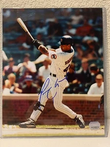 Henry Rodriguez Signed Chicago Cubs 8x10 Photo Mounted Memories - Picture 1 of 5