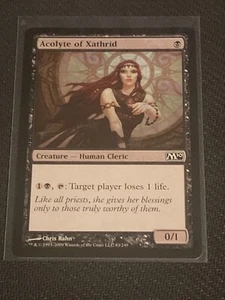 Magic the Gathering 2010 Core Acolyte of Xathrid - Picture 1 of 2