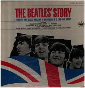 2xLP The Beatles The Beatles Story HARDCOVER BOX / BOOKLET JAPAN Apple - Picture 1 of 1