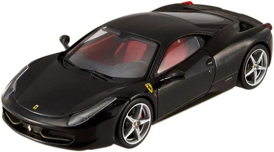 Hot Wheels Elite Ferrari 458 Italia Nero Metallizzato - Black P9955 1/43 - Immagine 1 di 2