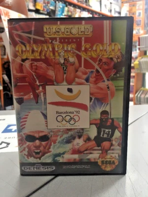 Olympic Gold Barcelona '92 Sega Mega Drive Genesis Usato Garantito - Immagine 1 di 3