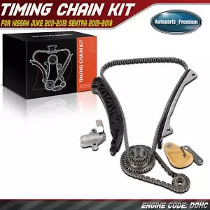 Kit de cadena de distribución de motor 8 piezas para Nissan Juke 2011-2013 Sentra 2013-2018 L4 1,6 L - Imagen 1 de 10
