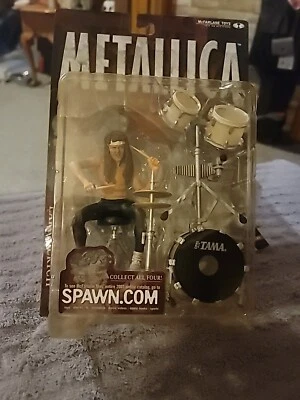McFarlane Toys Spawn.Com Metallica  Action Figure Lars Ulrich - Image 1 of 3