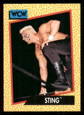 1991 Impel WCW #13 Sting - Image 1 of 2