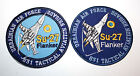 Set 2 Patch Army Ukraine Air Force 831 Tactical Aviation Brigade SU-27 Flanker