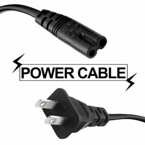 Uninex PS04, 6ft (1.83m) Universal Replacement Power Cord 18/2 AWG 125V - New - Picture 1 of 6