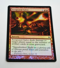 1 x Scrapyard Salvo FOIL - New Phyrexia - MTG Magic the Gathering