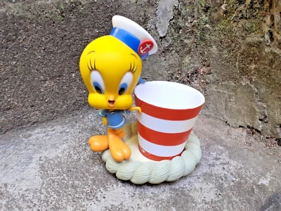 Titi  LOONEY TUNES  Collection , collector Vintage : Warner bros tweety Mousse - Photo 1/4