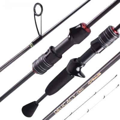 1.8M Fishing Spinning Rod 0.6-8g/0.8-10g Fast Action Carbon Fiber Casting Poles - Image 1 of 4