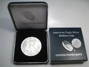American Eagle 2010 plateado tonificado caja de regalo como nuevo en bu. #24 - Imagen 1 de 6