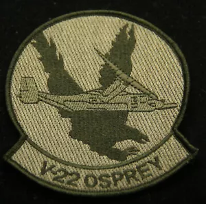 V-22 OSPREY OD GRÜNER AUFNÄHER US LUFTWAFFE USAF MARINES PIN UP PILOT CREW GESCHENK WOW - Bild 1 von 24