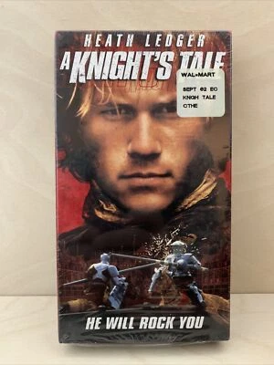 A Knight's Tale (VHS, 2001) Heath Ledger BRAND NEW & SEALED! - Image 1 of 3