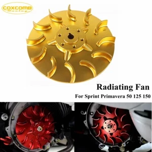 Gold Radiator Fan Radiation Blade Disc Scooter Inner Accessories For Sprint 50 - Picture 1 of 7
