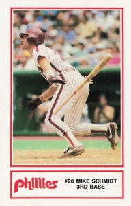 Juego de equipo de los Filis de Filadelfia 1986 - CIGNA - 16 TARJETAS - FAN COLECCIONABLE - Imagen 1 de 16