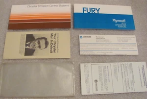 Plymouth Sport 1972 Suburban Owners Operators conjunto de paquete manual original OEM - Imagen 1 de 4