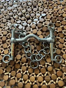 Weymouth Bit Edelstahl Dressur Reithafen 5"" x 5"" gezahnt - Bild 1 von 7