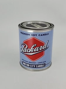 Motor City Candle Co Premium Soy Candle Tin Can Packard. Driftwood Bergamot... - Picture 1 of 11