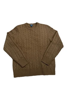 Todd Snyder Pullover 100% Lammwolle Zopfmuster Größe M braun - Bild 1 von 8